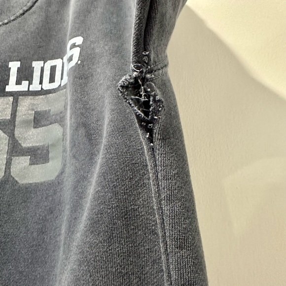 Vintage Look Penn State Nittany Lions 1855 Blue Sweatshirt FLAWED Size M - Picture 9 of 13